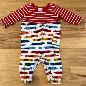 Hanna Andersson Crayon Baby Outfit